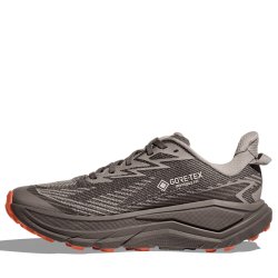 Кросівки Hoka Challenger 8 GTX W - сіро/помаранчеві