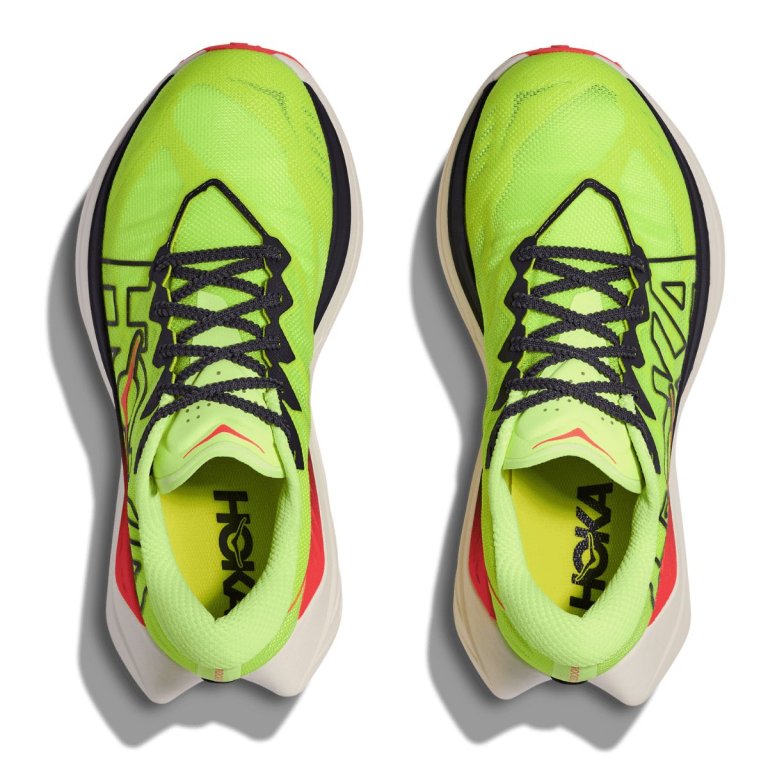 Кросівки Hoka Rocket X Trail M - жовто/червоні