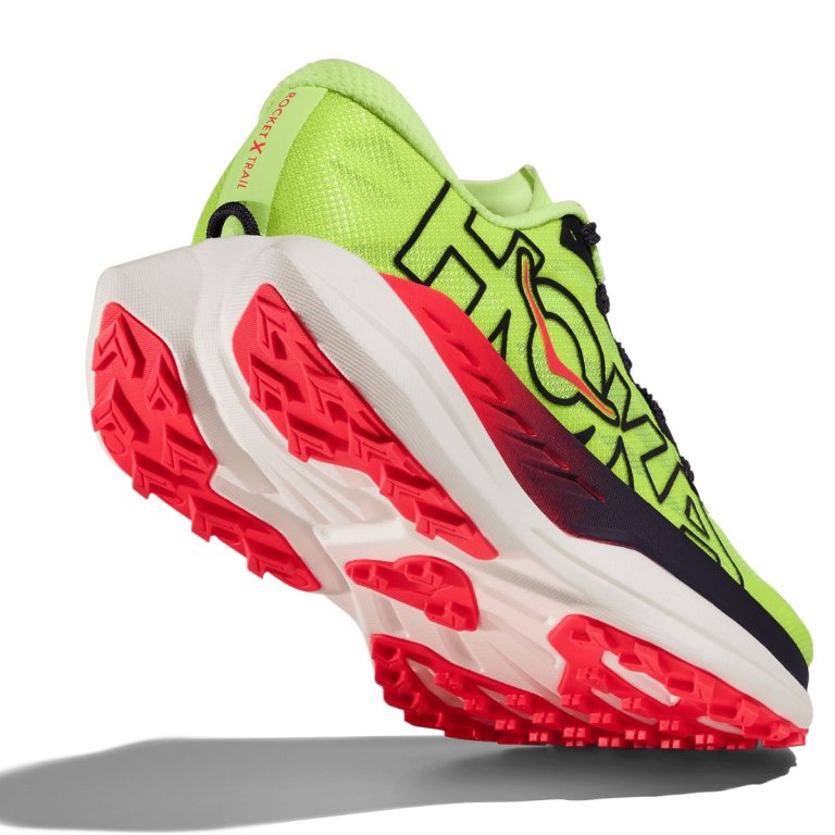 Кросівки Hoka Rocket X Trail M - жовто/червоні