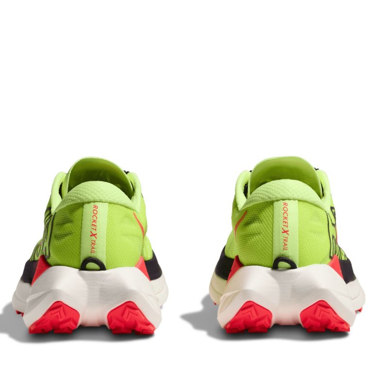 Кросівки Hoka Rocket X Trail M - жовто/червоні