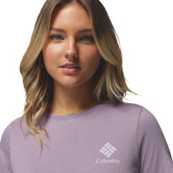 Футболка Columbia Rolling Bend™ Graphic SS W - фіолетова