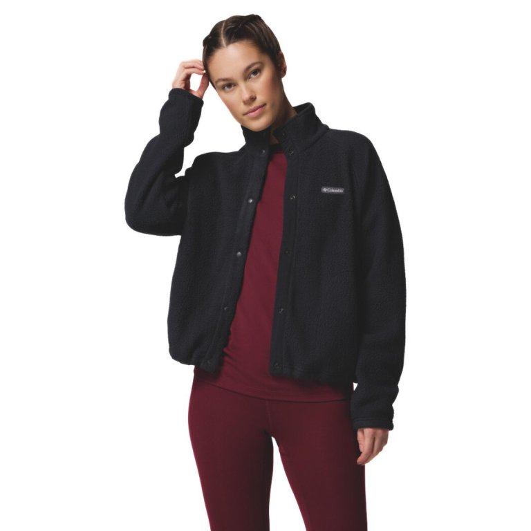 Куртка Columbia Jasper Ridge™ Pebled Fleece Full Snap W - чорна