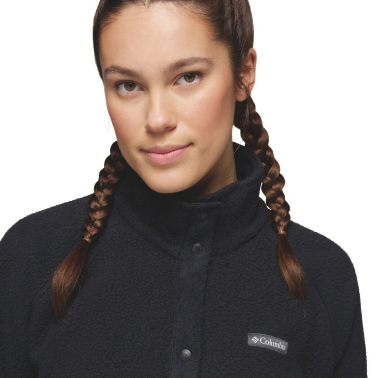 Куртка Columbia Jasper Ridge™ Pebled Fleece Full Snap W - чорна