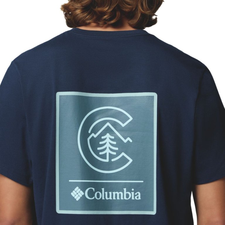 Футболка Columbia CSC™ Logo Back Tee M - темно-синя