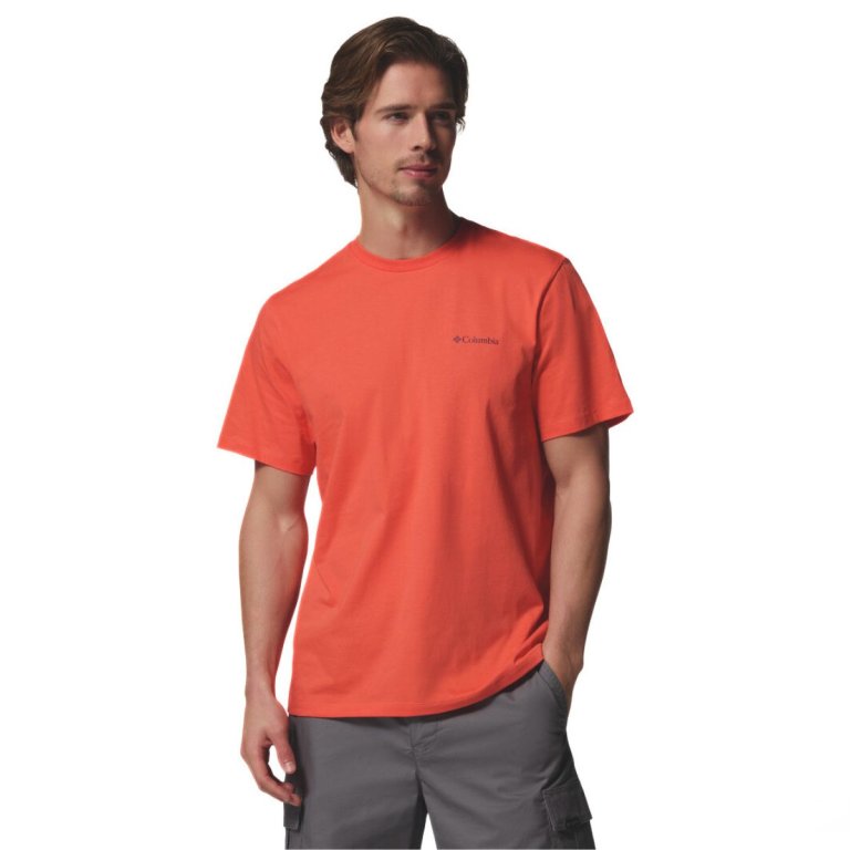 Футболка Columbia CSC™ Logo Back Tee M - помаранчева