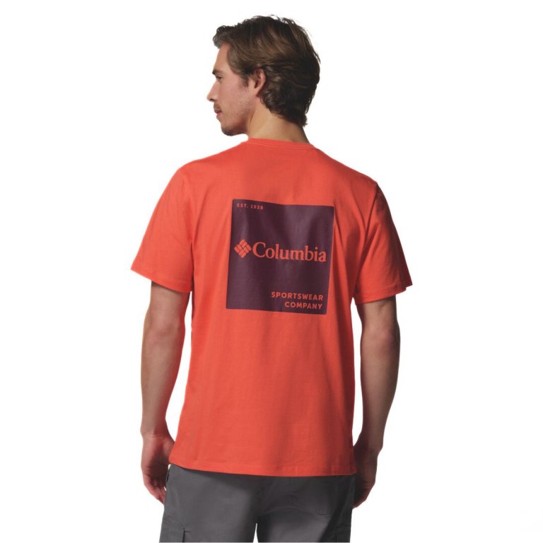 Футболка Columbia CSC™ Logo Back Tee M - помаранчева