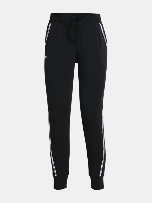 Kalhoty Under Armour Rival Terry Taped Pant Wmn Black