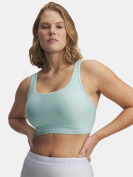 Бюстгальтер Under Armour Crossback Mid Wmn gray green