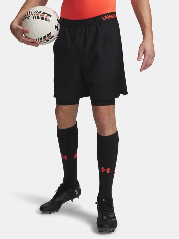 Шорти Under Armour Vanish Woven 2in1 Sts Man black