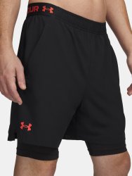Шорти Under Armour Vanish Woven 2in1 Sts Man black