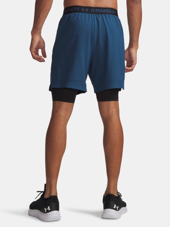 Шорти Under Armour Vanish Woven 2в1 Sts Man сині