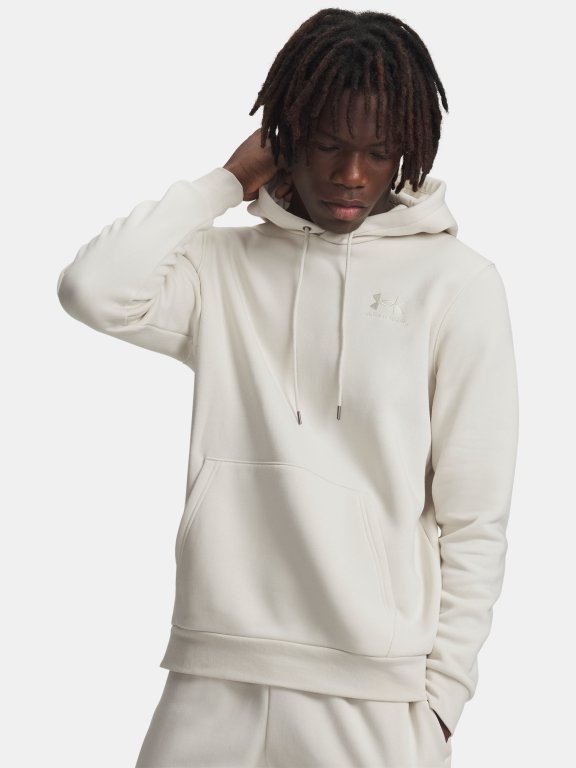 Худі Under Armour Icon Fleece Hoodie Man біле