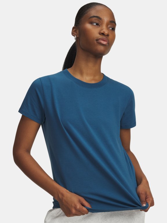 Футболка Under Armour Rival Core SS Wmn Blue