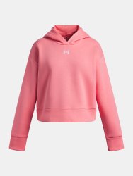 Рожева толстовка Under Armour Rival Fleece Hoodie Jr