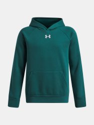 Флісова толстовка Under Armour Rival Junior gray green