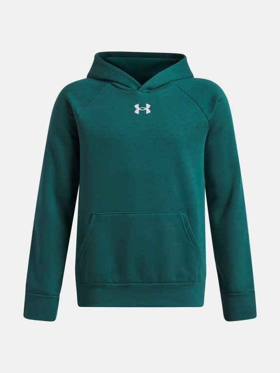 Флісова толстовка Under Armour Rival Junior gray green