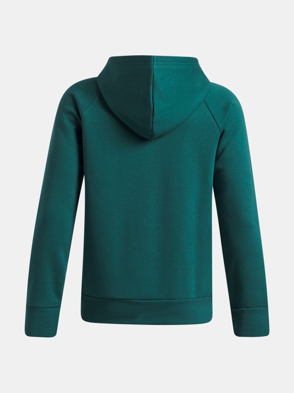 Флісова толстовка Under Armour Rival Junior gray green