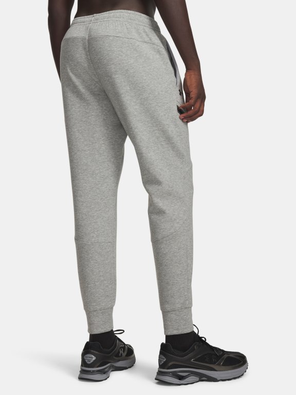 Штани Under Armour Unstoppable Flc Jgr EU Man green/grey