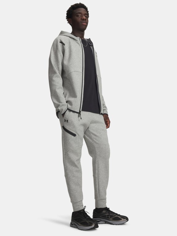 Штани Under Armour Unstoppable Flc Jgr EU Man green/grey