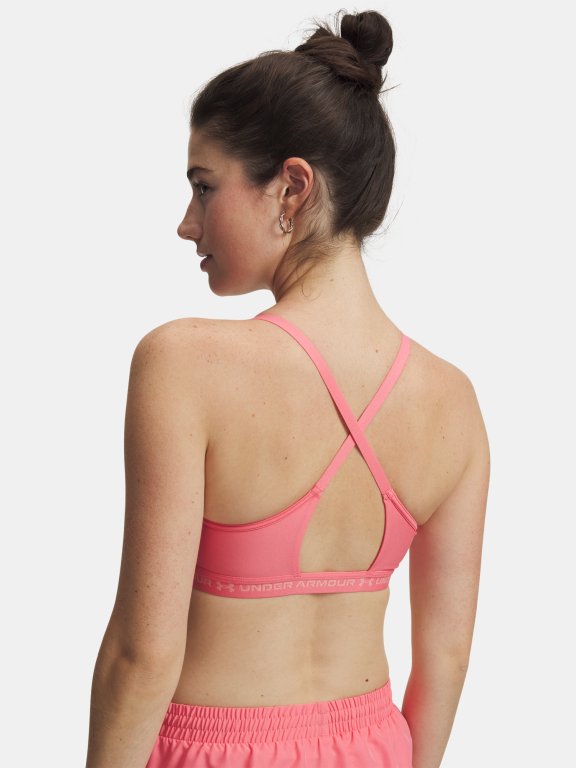 Бюстгальтер Under Armour Crossback Low Wmn Pink