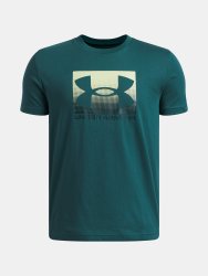 Футболка Under Armour Boxed Sports Update SS Jr gray green