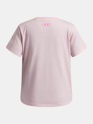 Футболка Under Armour Star Logo Lockertag SS Jr Pink