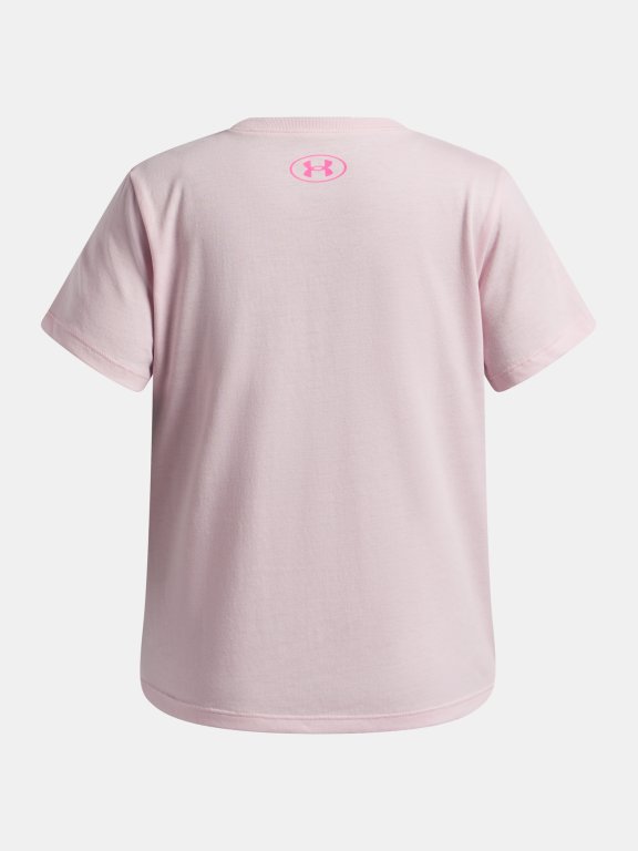 Футболка Under Armour Star Logo Lockertag SS Jr Pink
