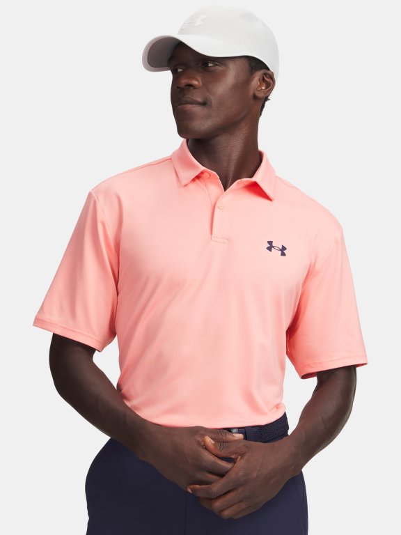 Футболка Under Armour Matchplay Polo Man Pink