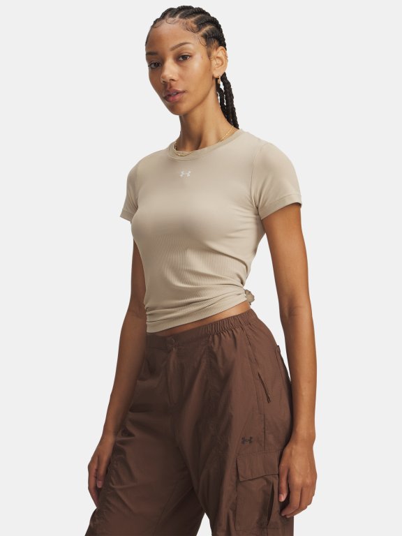 Футболка Under Armour Vanish Seamless SS Wmn Brown