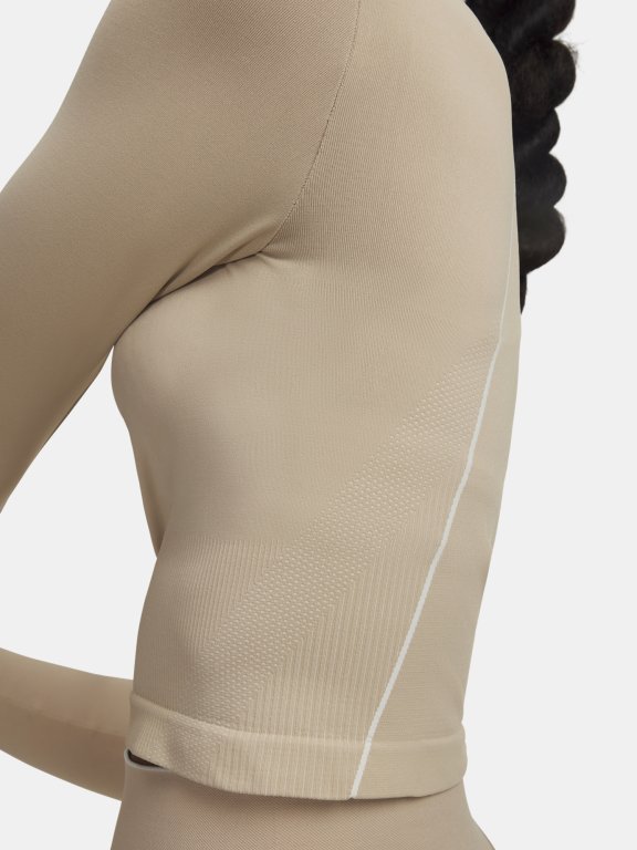 Футболка Under Armour Vanish Seamless LS Wmn Brown