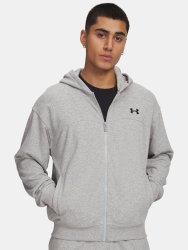 Світшот Under Armour Rival LW FZ Чоловічий зелено-сірий