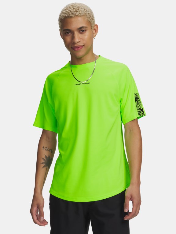 Футболка Under Armour Challenger Elite SS Man gray green
