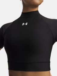Футболка Under Armour HeatGear Crop Mock SS Wmn black