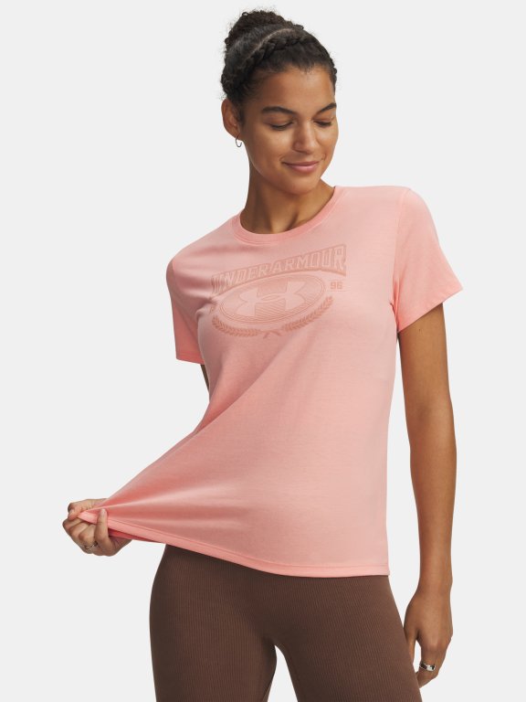 Футболка Under Armour VARSITY SS Wmn Pink