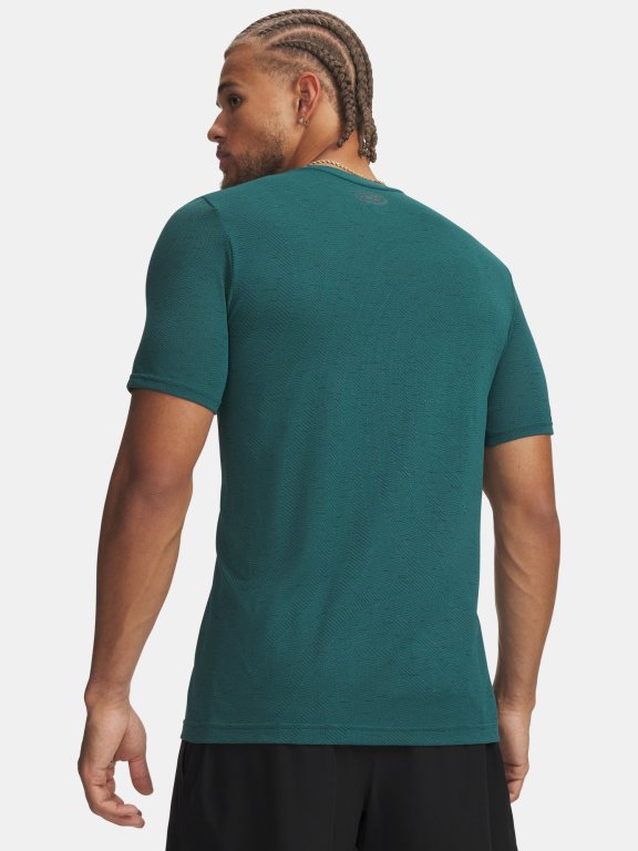 Футболка Under Armour Vanish безшовна новинка SS Чоловіча gray green