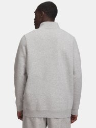 Світшот Under Armour Icon Fleece 1/4 Zip зелено-сірий