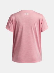 Футболка Under Armour Tech Twist Wdmk Logo SS Jr Pink