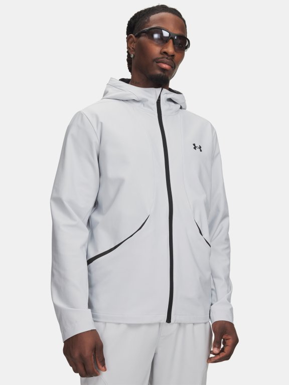 Куртка Under Armour Unstoppable Woven Jacket Чоловіча зелено-сіра
