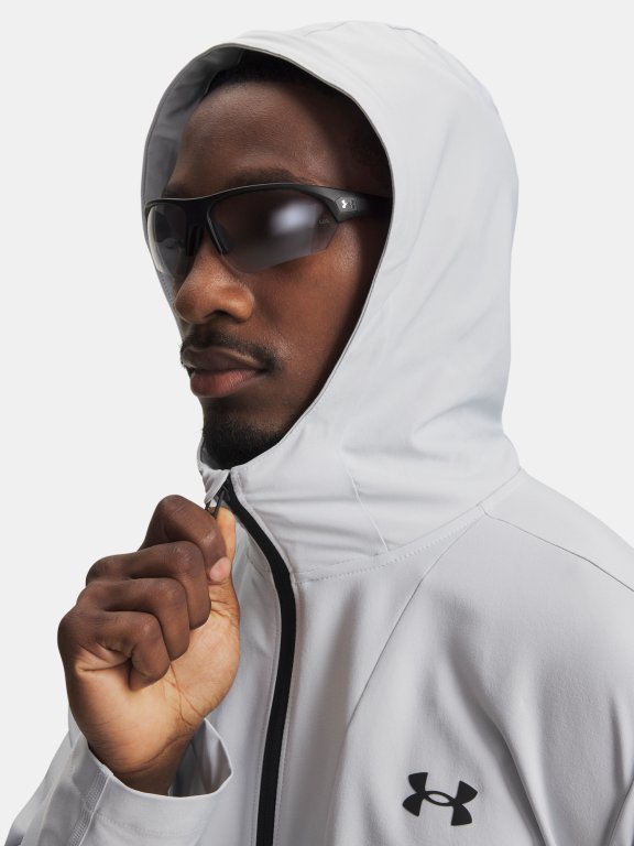 Куртка Under Armour Unstoppable Woven Jacket Чоловіча зелено-сіра