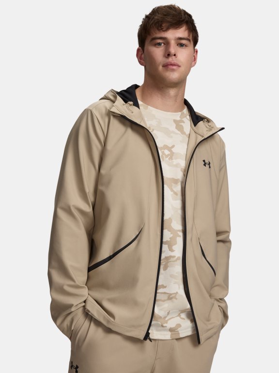 Куртка Under Armour Unstoppable Woven Jacket Чоловіча коричнева