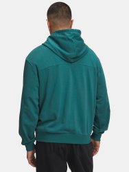 Худі Under Armour Rival LW Graphic Чоловіче gray green з капюшоном