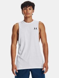 Майка Under Armour Left Chest Cut Off Tank Man white