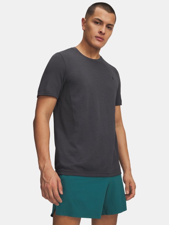 Футболка Under Armour Vanish Seamless SS Man green/grey