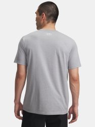 Футболка Under Armour Sportstyle Logo Update SS Man green/grey