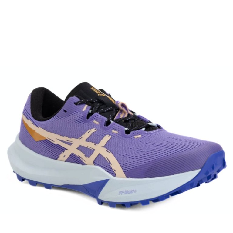 Кросівки Asics Fuji Lite 6 W - фіолетово/помаранчеві