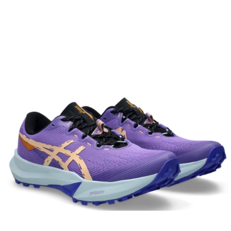 Кросівки Asics Fuji Lite 6 W - фіолетово/помаранчеві