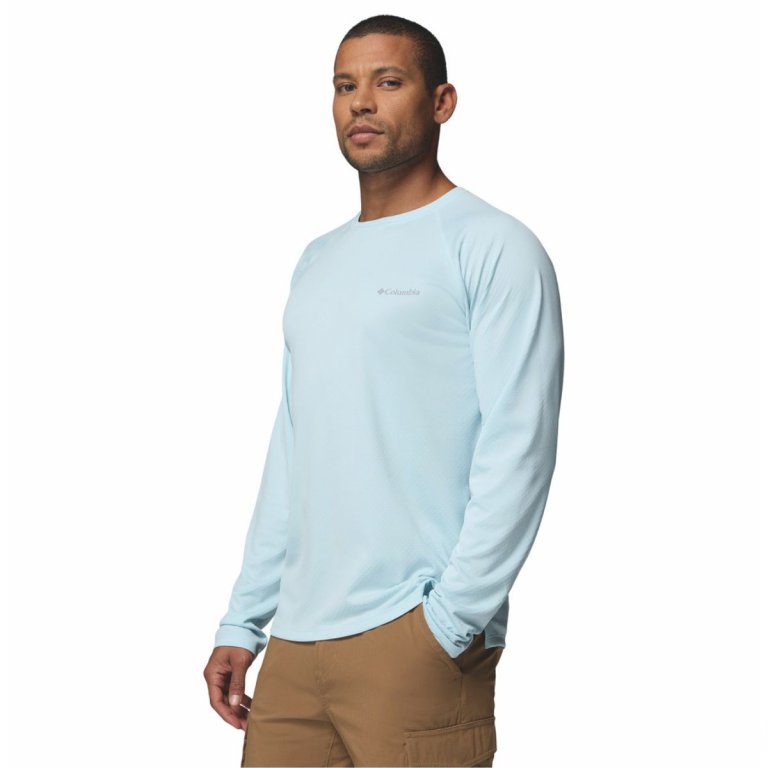 Футболка Columbia Alpine Chill™ Pro LS Crew II M - блакитна