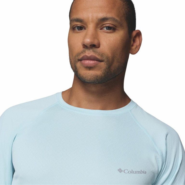 Футболка Columbia Alpine Chill™ Pro LS Crew II M - блакитна