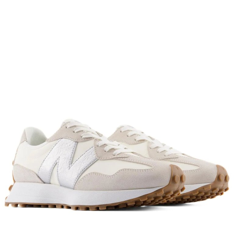 Кросівки New Balance 327's W - бежева / срібляста