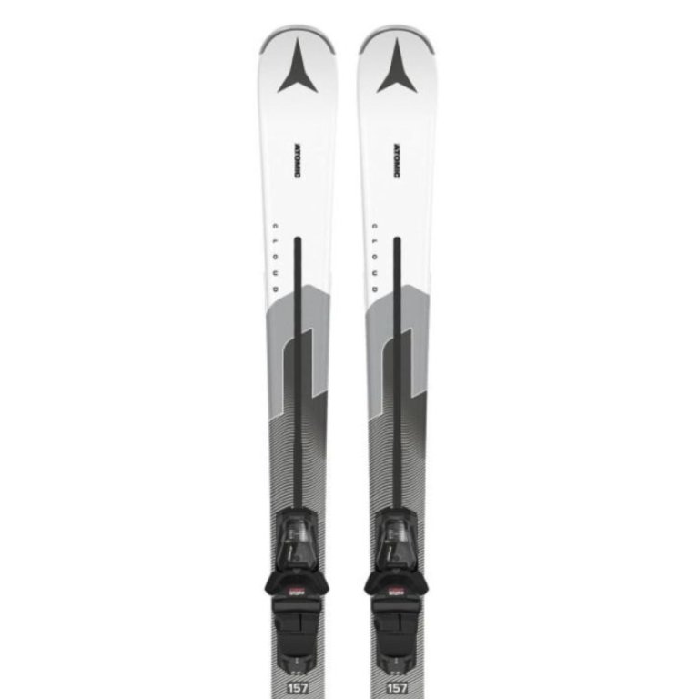 Lyže Atomic Cloud LTD + M 10 GW W - šedá/bílá